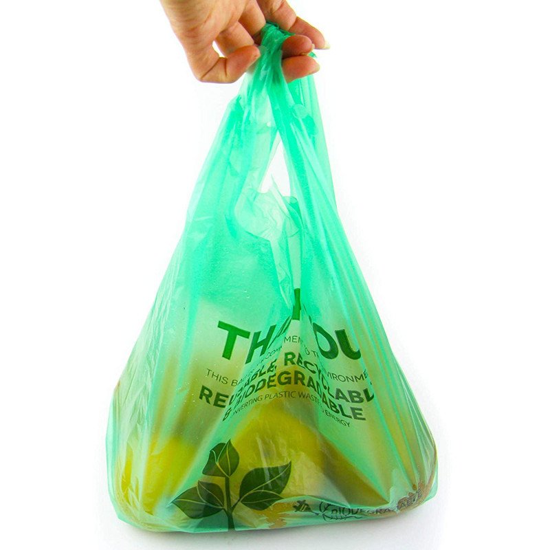 2023 Wholesale Price Custom Reusable Shopping Bags Clear PE LDPE Transparent Poly Plastic Bag Smiling Face T Shirt Vest Bags