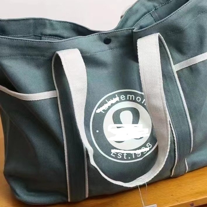 A53 2024 new trend Lu canvas large capacity Tote shopping bag Fashion shoulder bag travel bag