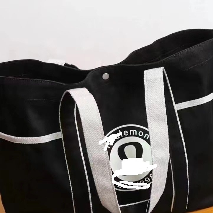 A53 2024 new trend Lu canvas large capacity Tote shopping bag Fashion shoulder bag travel bag