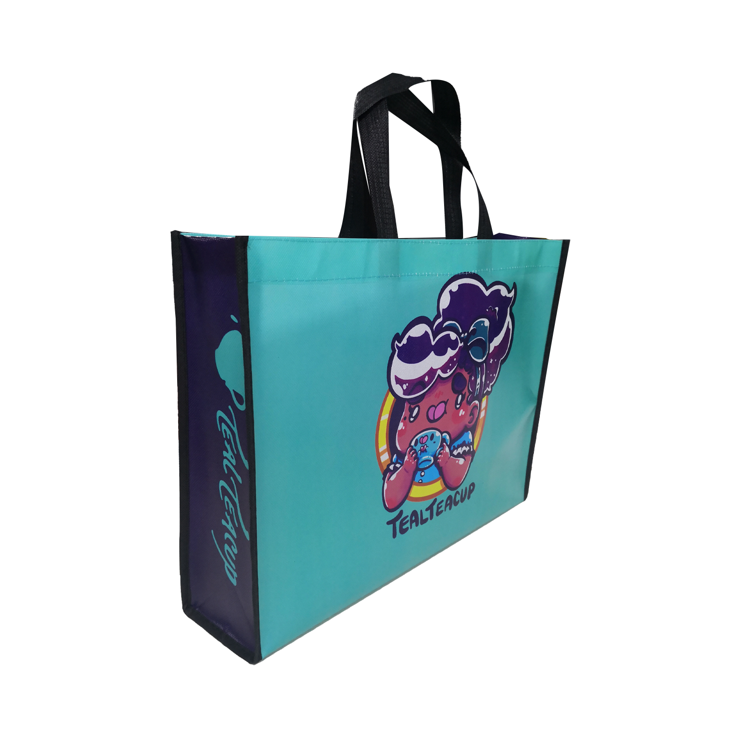 Bulk Customized nonwoven laminate bag reusable woven custom bag Ecological Organic shopping recycled bag