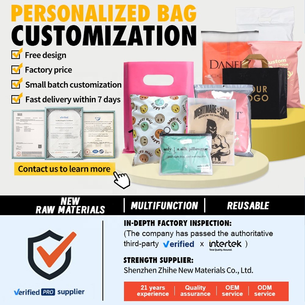 Custom Printed Express Shipping Envelope / Poly Mailer / Plastic Courier Mailing Bag