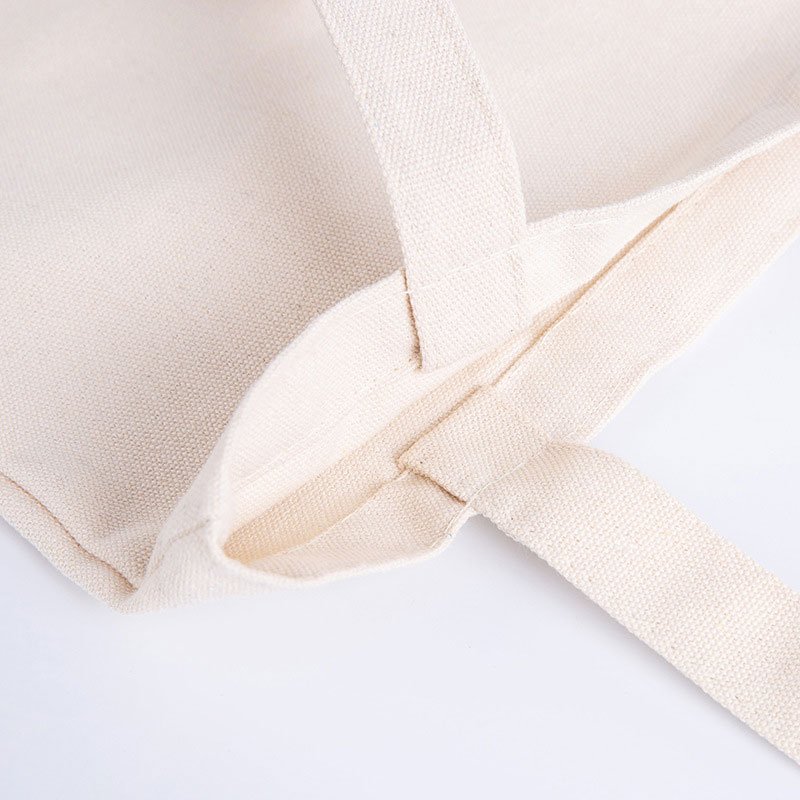 Wholesale Bolsa de lona Blank Plain Custom Print Logo Shopping Recycled Cotton Canvas Tote Bag