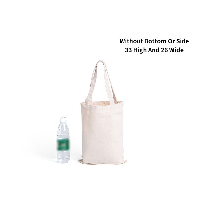 Wholesale Bolsa de lona Blank Plain Custom Print Logo Shopping Recycled Cotton Canvas Tote Bag