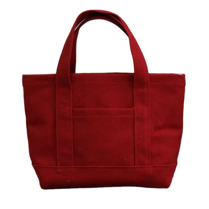 Durable Cotton Canvas Tote Bags Nice Easy Storage Foldable for Promotional Use