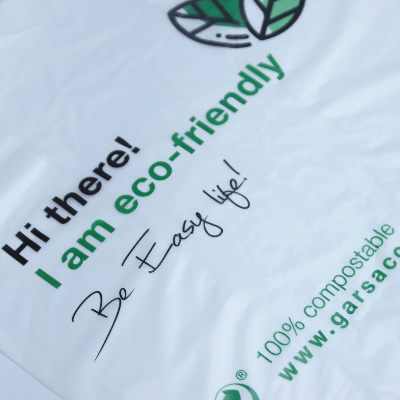 Food Packaging compostable bag T Shirt Supermarket Shopping Biodegradable Bag