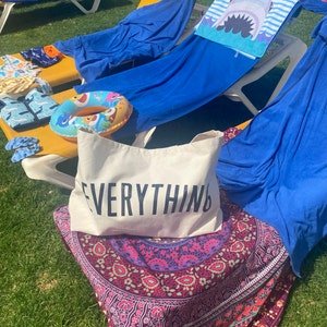 Custom Printed logo Canvas Beach Tote Boat Bag Everything Big travel Bag Weekender Giant Grocery Oversized Canvas Shopping Bag