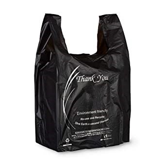 printing ldpe promotional hot sale custom logo tote plastic vest carrier bags shopping bag