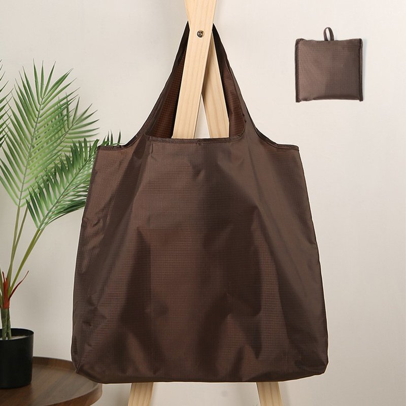 Custom Design Purple Reusable Portable Large Capacity Multicolour Nylon Grocery Foldable Shopping Bag