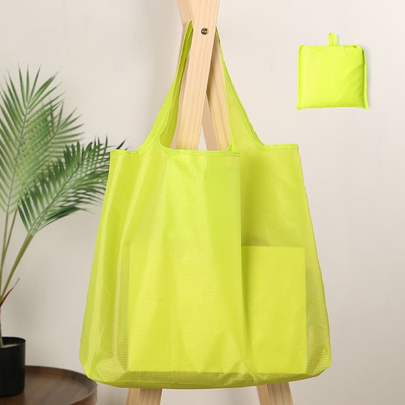 Custom Design Purple Reusable Portable Large Capacity Multicolour Nylon Grocery Foldable Shopping Bag
