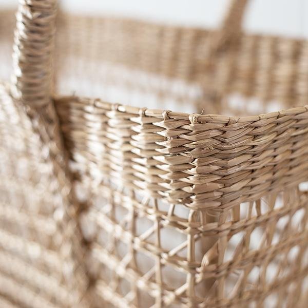 Wholesales Vietnam Natural Sea grass Big Tote bag Holiday Hollow out Shopping bags Ladies Fashion bags for women