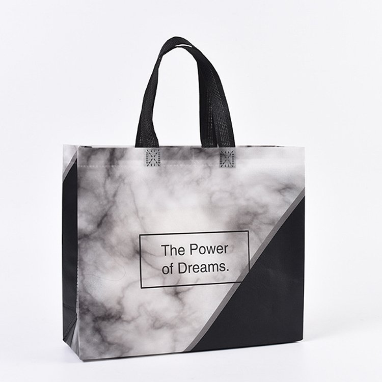 High quality custom logo grocery bag non woven eco bag nonwoven shopping bag