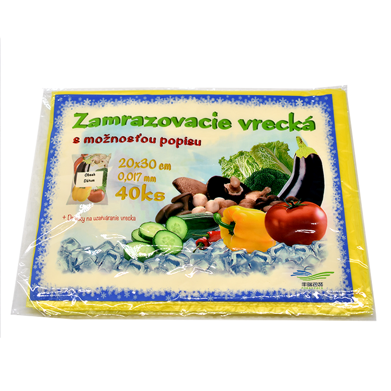 Kwinpack Clear Large Biodegradable Bags Plastic 55 Gallon Freezer Vegetable Ice Pop Packaged Wicket Plastic Bags
