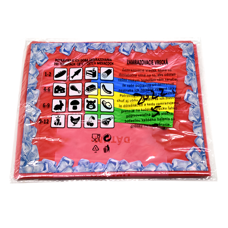 Kwinpack Clear Large Biodegradable Bags Plastic 55 Gallon Freezer Vegetable Ice Pop Packaged Wicket Plastic Bags