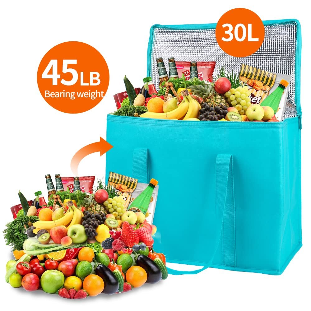 Custom logo Large Capacity Camping Portable Non Woven Lunch insulated bag waterproof personalized cooler bag