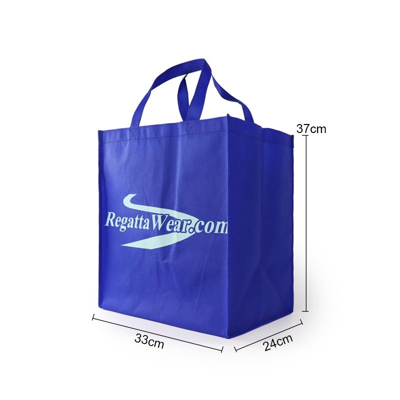 Custom Eco-Friendly Reusable Non-Woven Shopping Bag Supermarket Sewing Bag 4-8 Days Production Time for 1000 Pcs