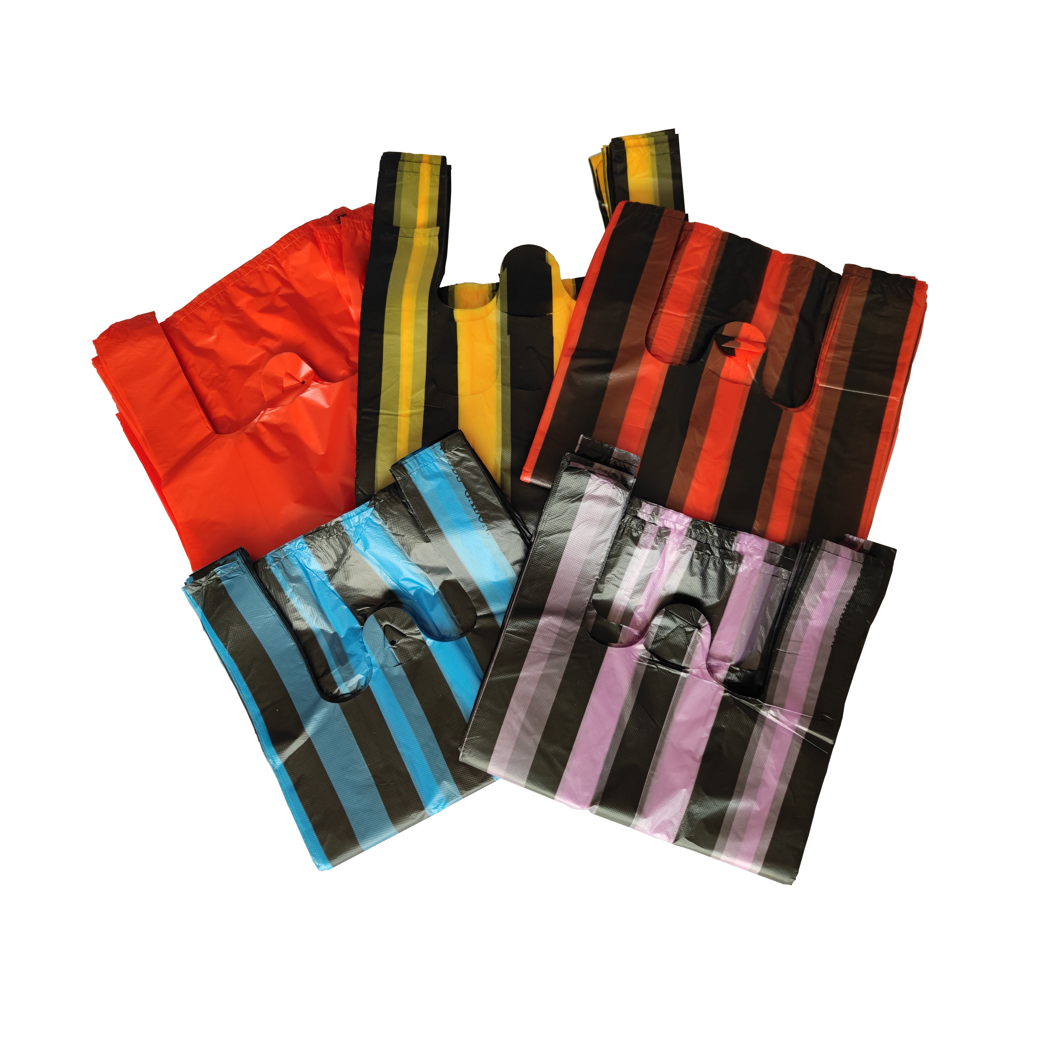 Factory Manufacture Biodegradable T-Shirt Plastic Shopping Bag