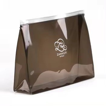Accept Customized Clear Transparent Fashion Pvc Waterproof Tote Shopping Bag With Plastic Button To Close The Bags Size