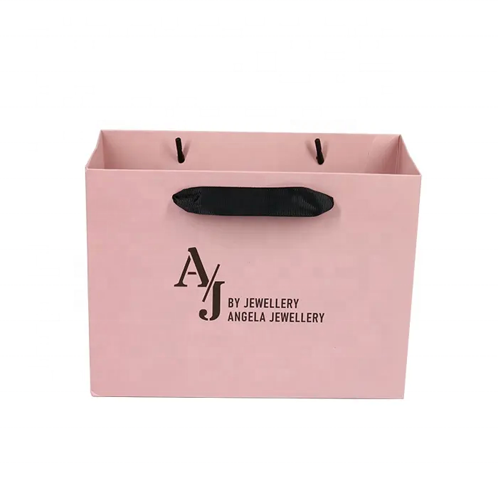 Free Sample Custom Luxury Gift Garment Paper Shopping Bags With Logo Print