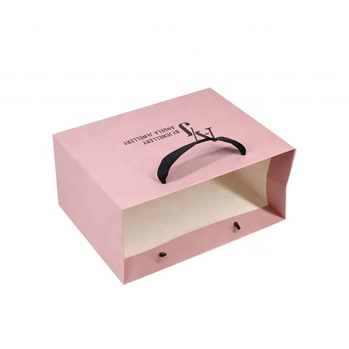 Free Sample Custom Luxury Gift Garment Paper Shopping Bags With Logo Print
