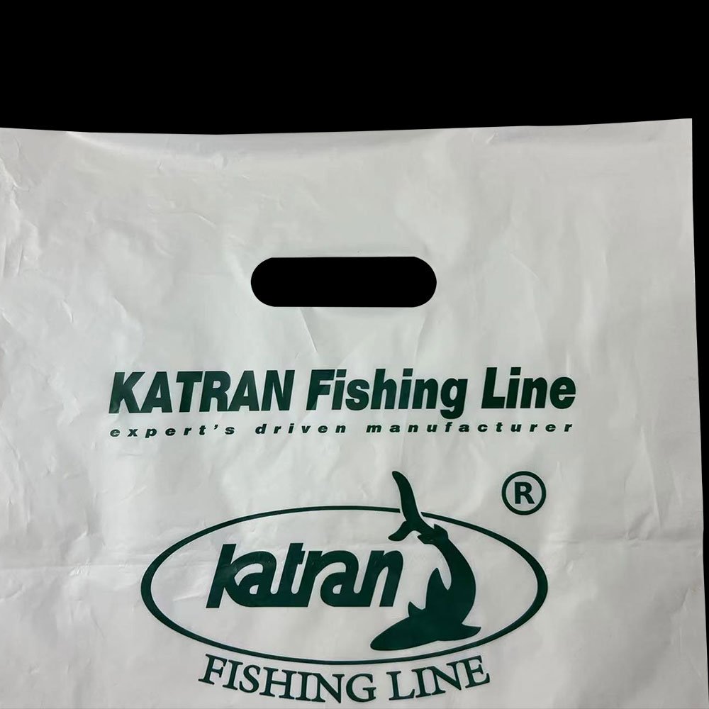 Custom printing heavy duty retail bolsas de plastico d2w bio degradable die cut large plastic shopping bags with own logo