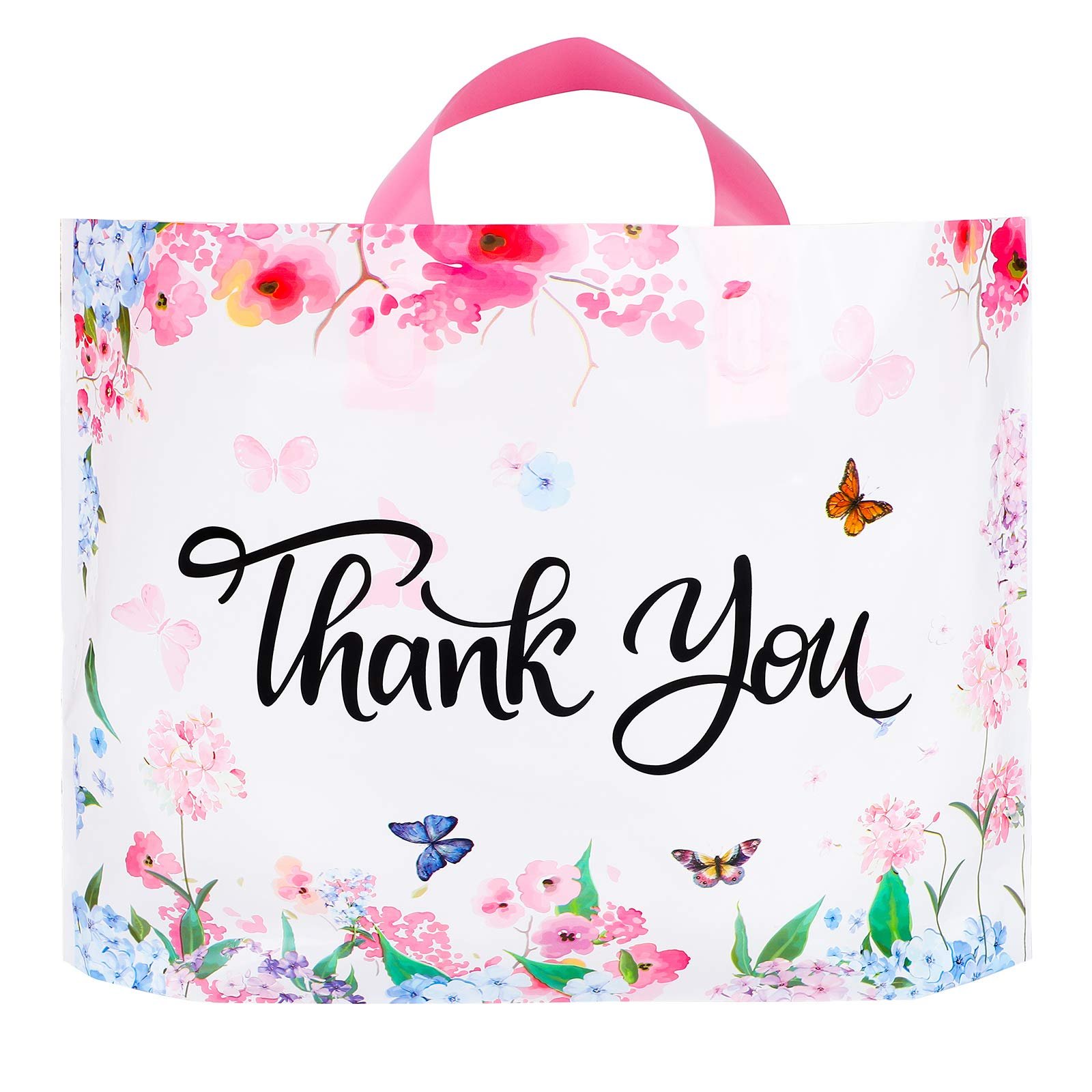 Eco-Friendly Custom Logo Design Printed LDPE White Clothes shoes Reusable Promotional Poly handle Recycle Plastic Shopping Bag
