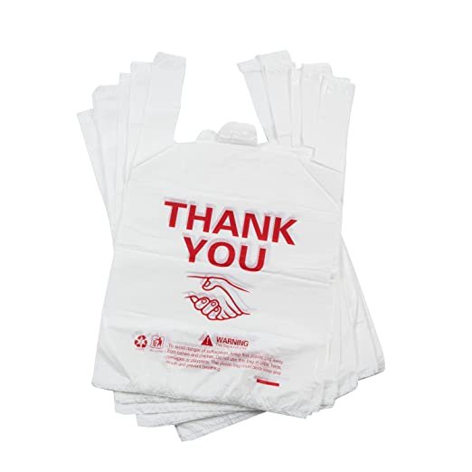 China Manufacturer for Grocery bulk Retail Store disposable Heavy Duty with handles shopping t shirt bags
