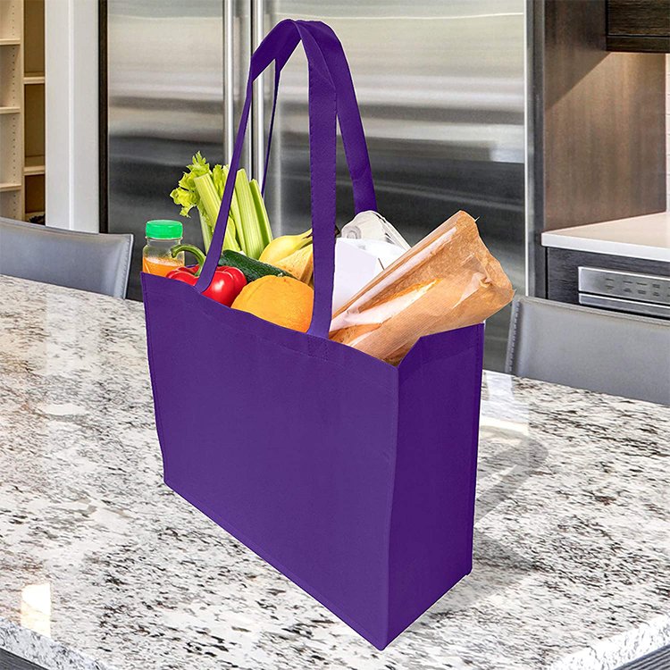 High quality eco friendly reusable non woven tote shopping bags