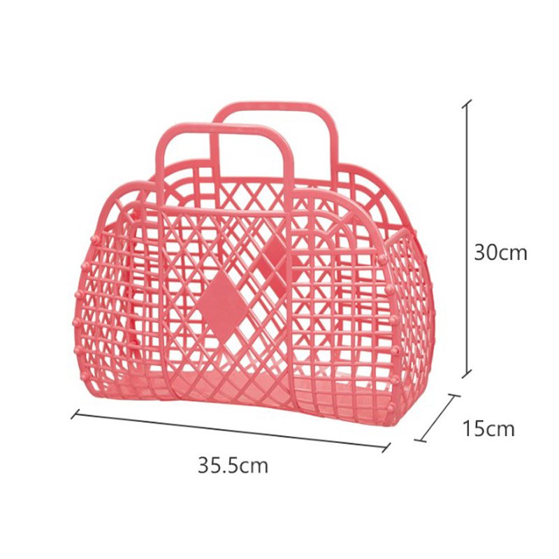 Beach Bag Tote for Women Pool Party Plastic Shopping Bag Bridesmaid Gift Beach Tote Bag