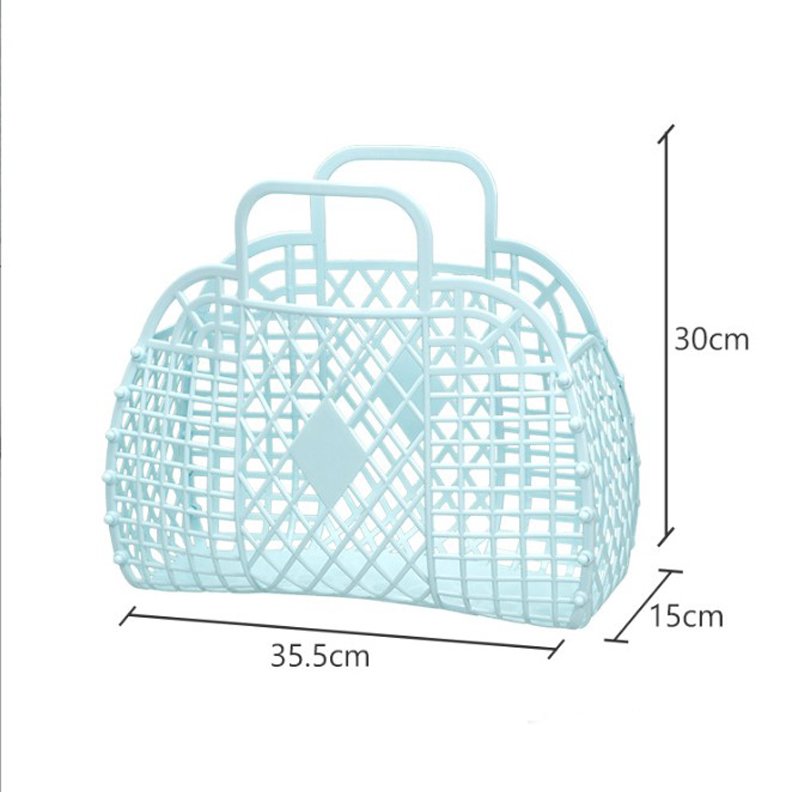 Beach Bag Tote for Women Pool Party Plastic Shopping Bag Bridesmaid Gift Beach Tote Bag