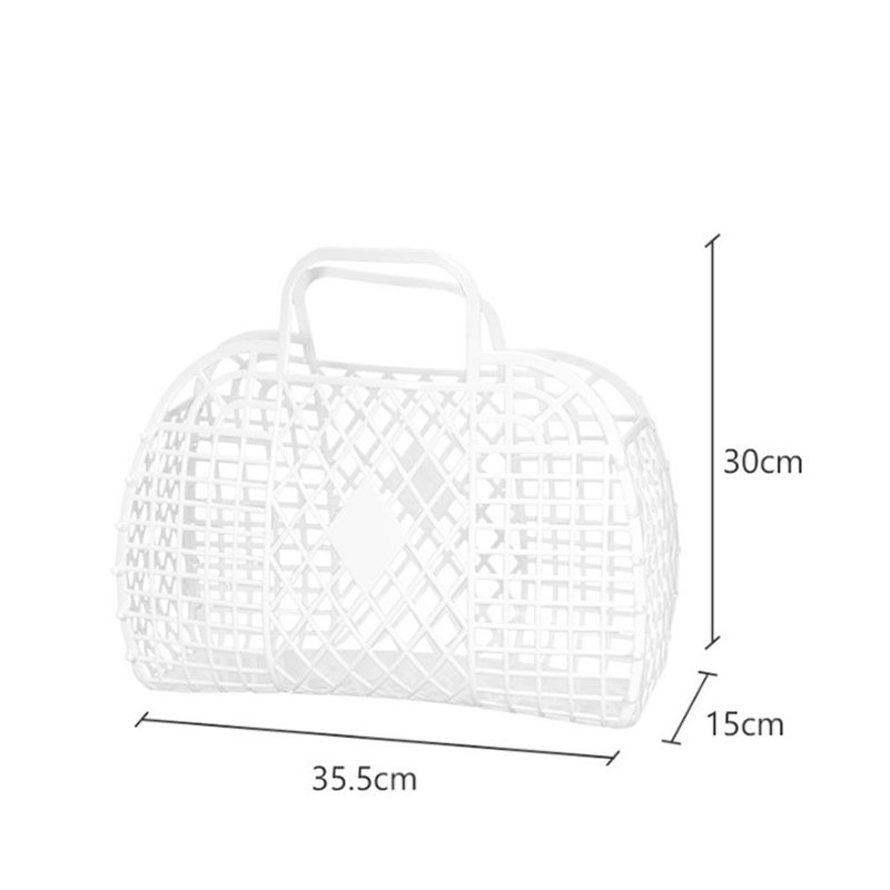 Beach Bag Tote for Women Pool Party Plastic Shopping Bag Bridesmaid Gift Beach Tote Bag