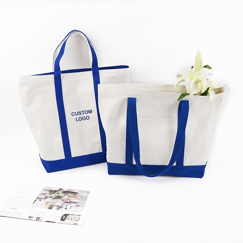 Personalised Reusable Wholesale Advertising Promotional Custom Organic Printed Carry Canvas Tote Shopping Natural Cotton Bag