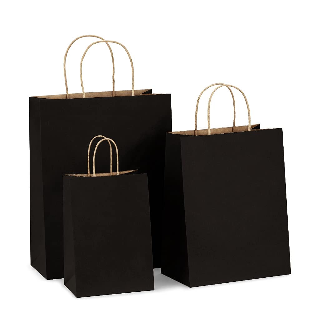 Wholesales Recyclable white kraft paper bag shopping bag Gift Bag With paper Handles
