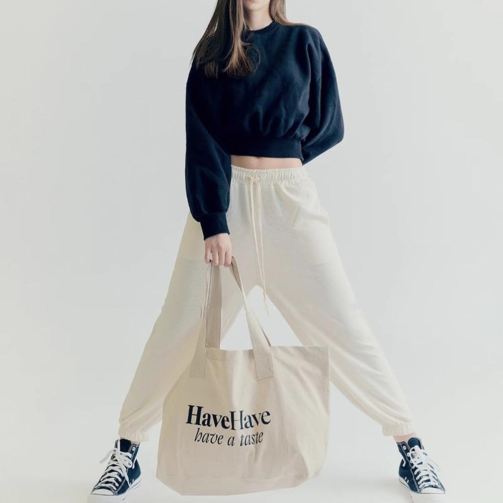 Wholesale Recycle Grocery Tote Bag Plain Personalized Reusable Cotton Canvas Shopping Bag With Custom Printed Logo
