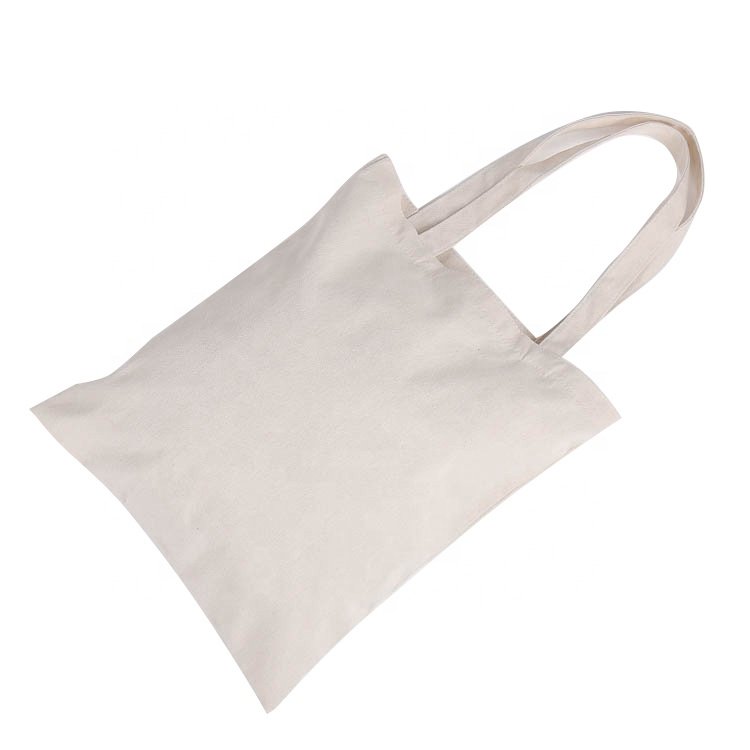 Hot Sale Eco Reusable Designer Cloth Canvas Cotton Shopping Tote Bags With Custom Logo Printed Reusable Shopping Bags