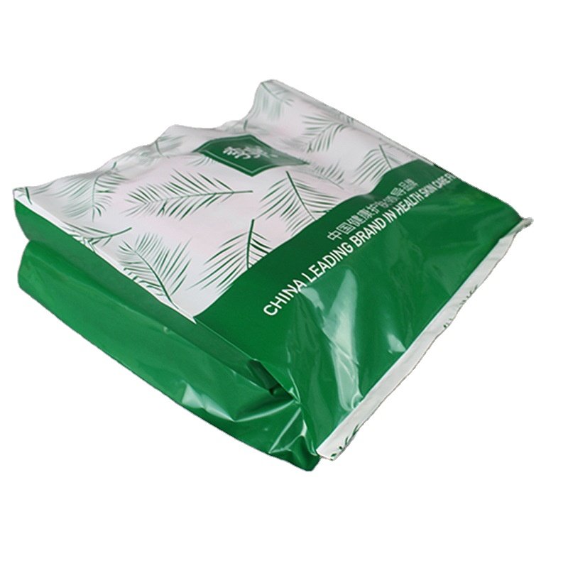 Eco-Friendly Retail Custom Logo Printing White Plastic Shopping Bag With Handle