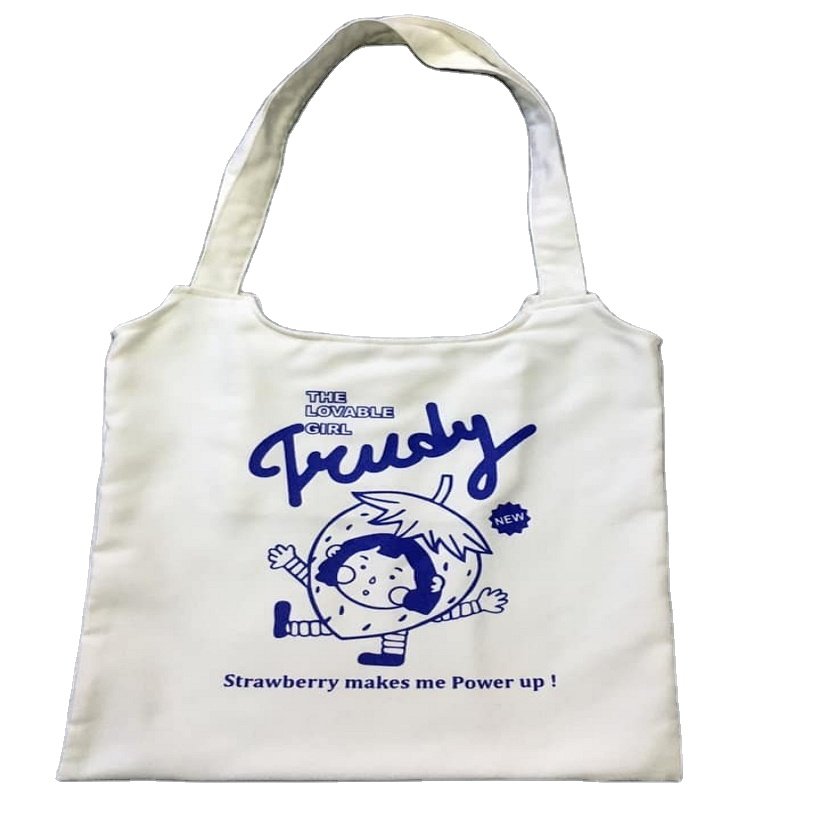 Personalized Logo Canvas Tote Bags Custom Shopping Bags with Unique Print for Promotions