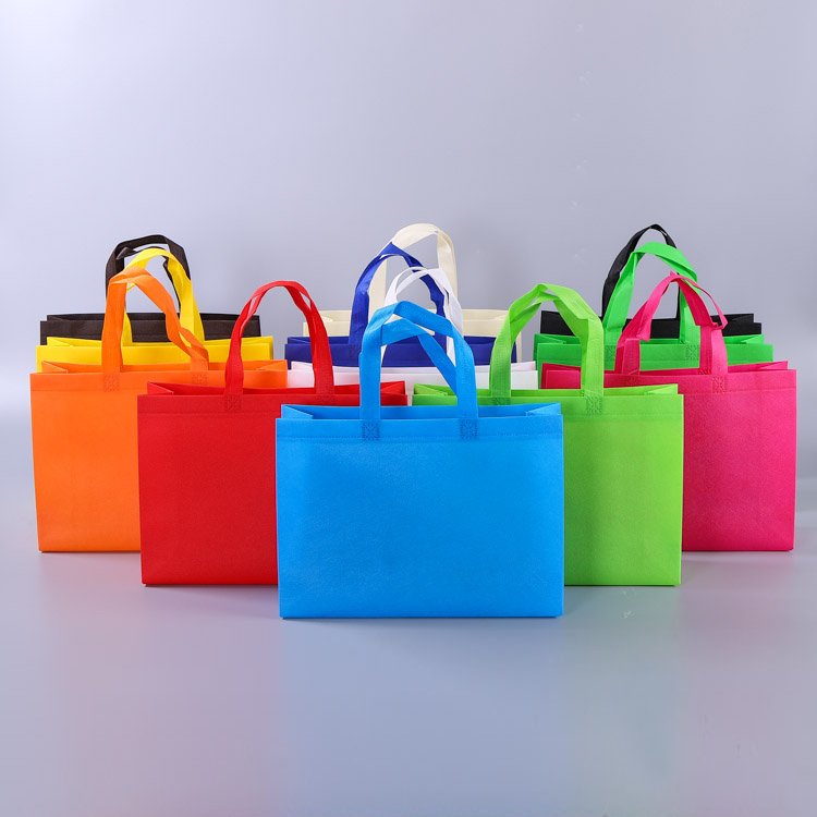 2024 Hot Sale Promotion Reusable Grocery Large Tote Personalized Tnt Non Woven Supermarket Shopping Bag