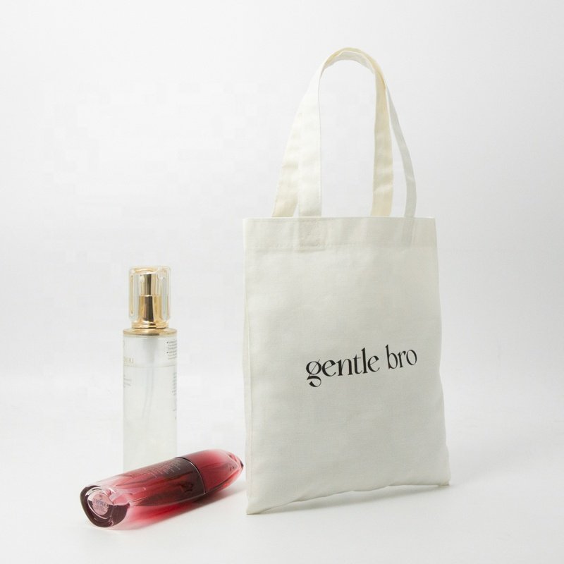 Custom Logo Tote Cotton Reusable Shopping Bag Hot Sale Handle Canvas Cotton Bag