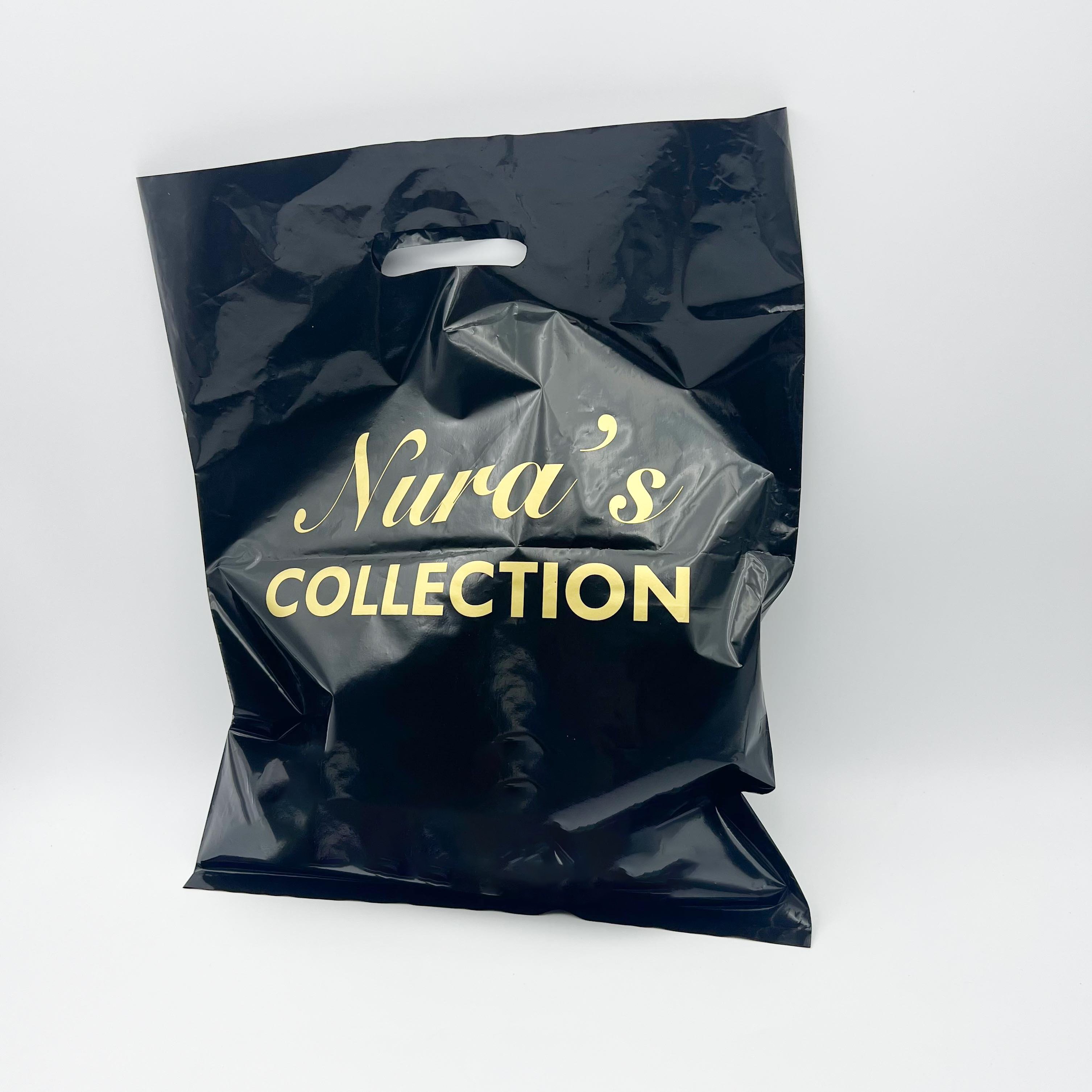 Custom Logo Die Cut Plastic Bag Plastic Roll Shopping Bags Wholesale Plastic Packaging Bags For Clothing