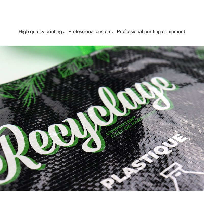 Professional Manufacturer Supplier's Custom Pattern Laminated Eco-Friendly PP Woven Shopping Bags Reusable Packaging Made