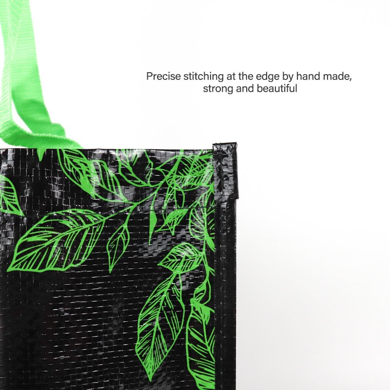 Professional Manufacturer Supplier's Custom Pattern Laminated Eco-Friendly PP Woven Shopping Bags Reusable Packaging Made
