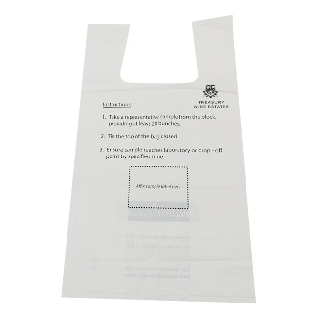 corn starch made biodegradable supermarket plastic carry shopping bags design with low price