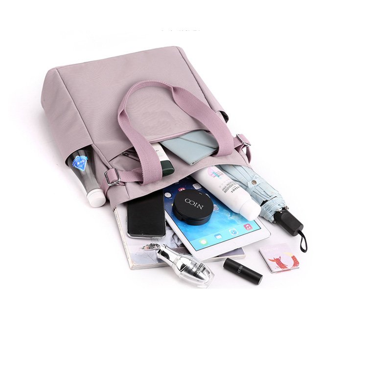 Ladies Fashion Waterproof Nylon Bag Women Casual Ladies Shoulder Portable Shopping Bag