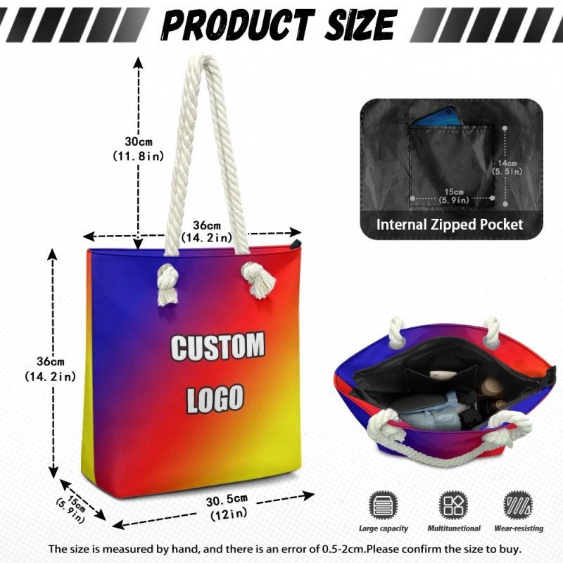 OES Order of the Eastern Star Womens Handbag POD Dropshipping Beach Tote Bag Fashionable Lightweight Rope Shopping Bag for Lady