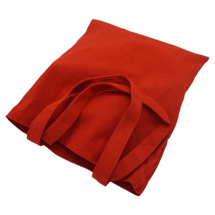 Wholesale Customized Plain Black Color Canvas Cotton Tote Bag Shopping Bag With Strong Cotton Handle