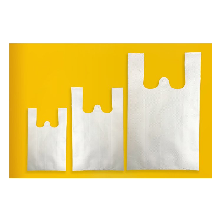 Biodegradable and Recyclable Gift & Craft,Household Products Shopping Bags PP Spunbond Nonwoven Fabric W Cut Bags Supplier