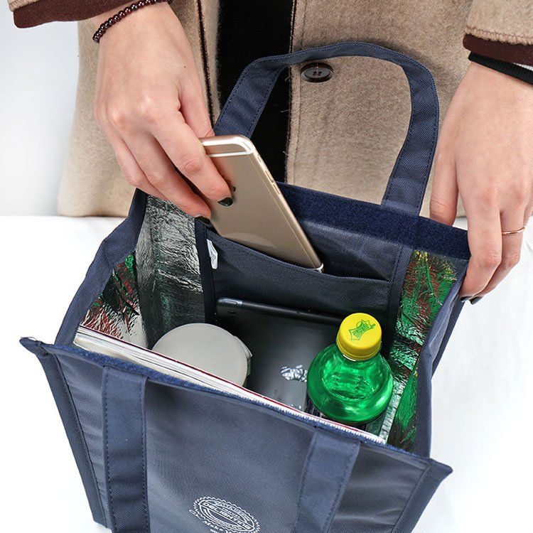 OEM Factory Price Wholesale High Quality Thermal Shopping Cooler Tote Bag Food Customized Promotion Large Cooler Bags Insulated
