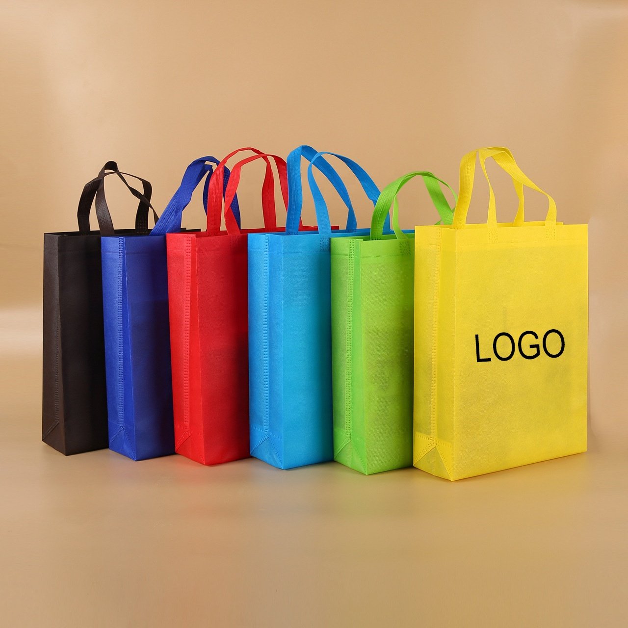 Wholesale custom pp non woven cloth shopping tote ECO reusable gift bag custom Recyclable non-woven bag