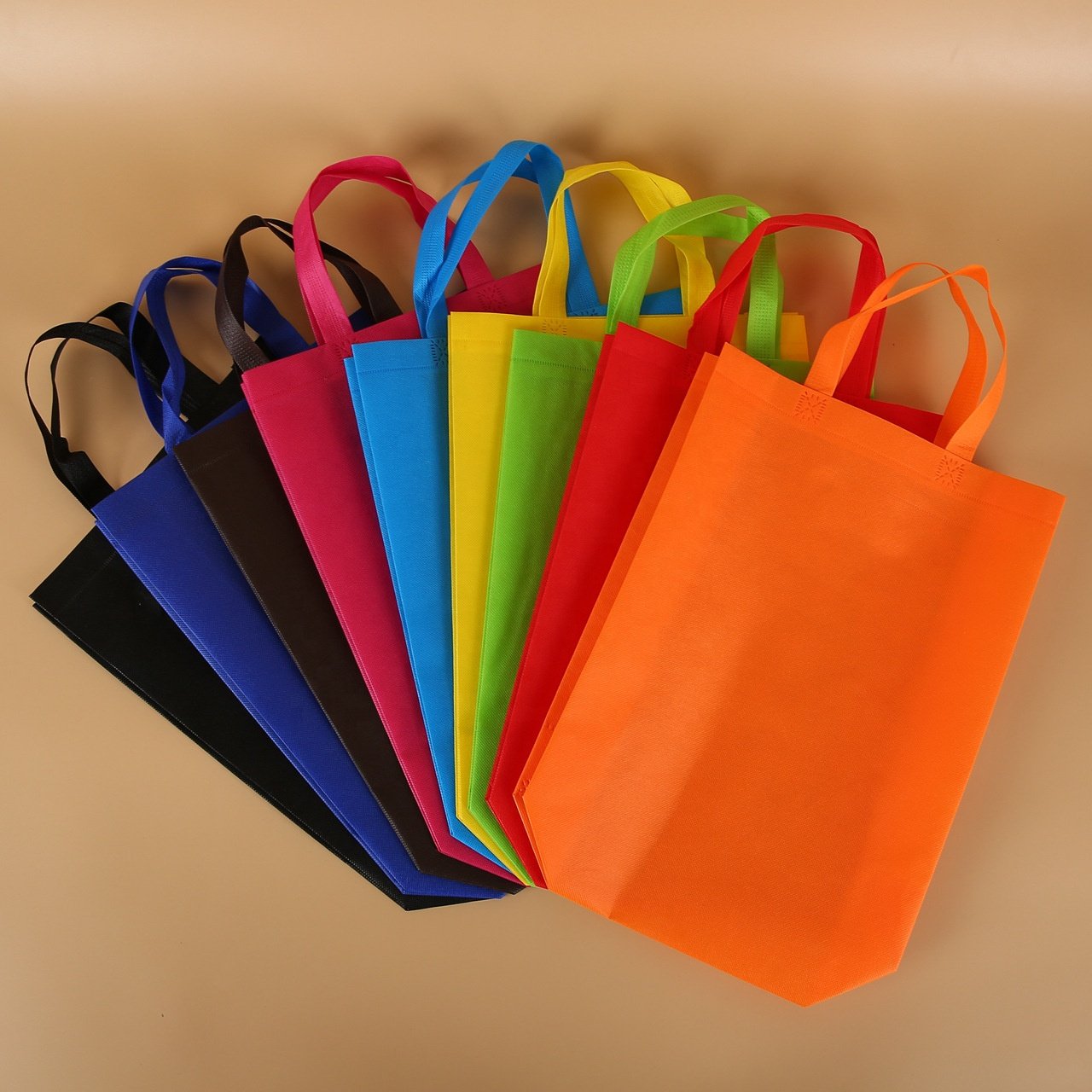 Wholesale custom pp non woven cloth shopping tote ECO reusable gift bag custom Recyclable non-woven bag