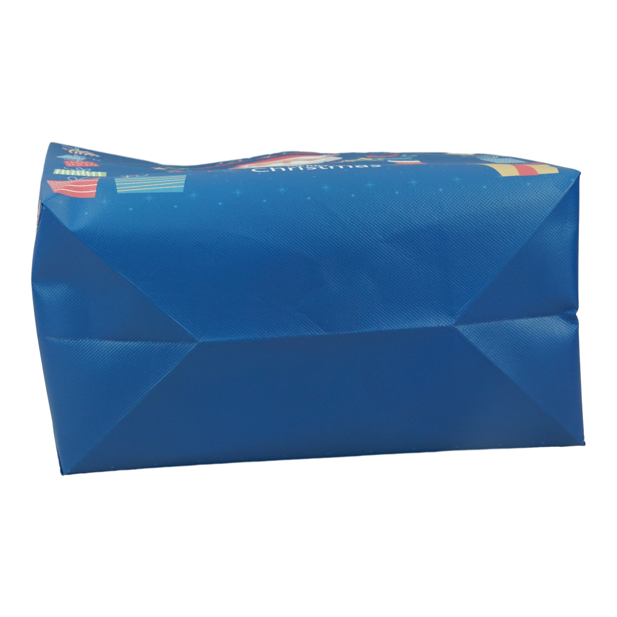 Reusable Christmas PP Laminated Non Woven Shopping Bag Eco Friendly Recycle Grocery Bag